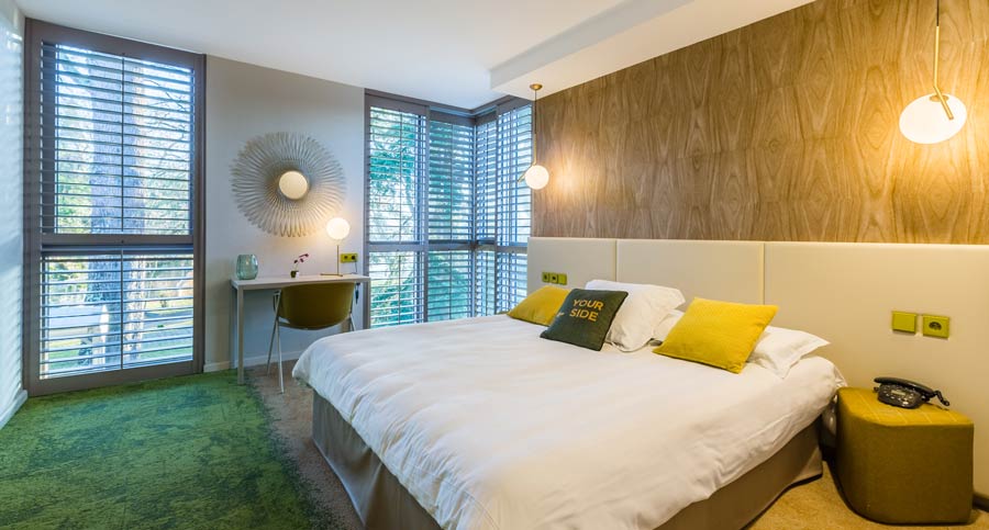 Projet d'aménagement d'une chambre d'hôtel à Toulouse par un architecte d'intérieur