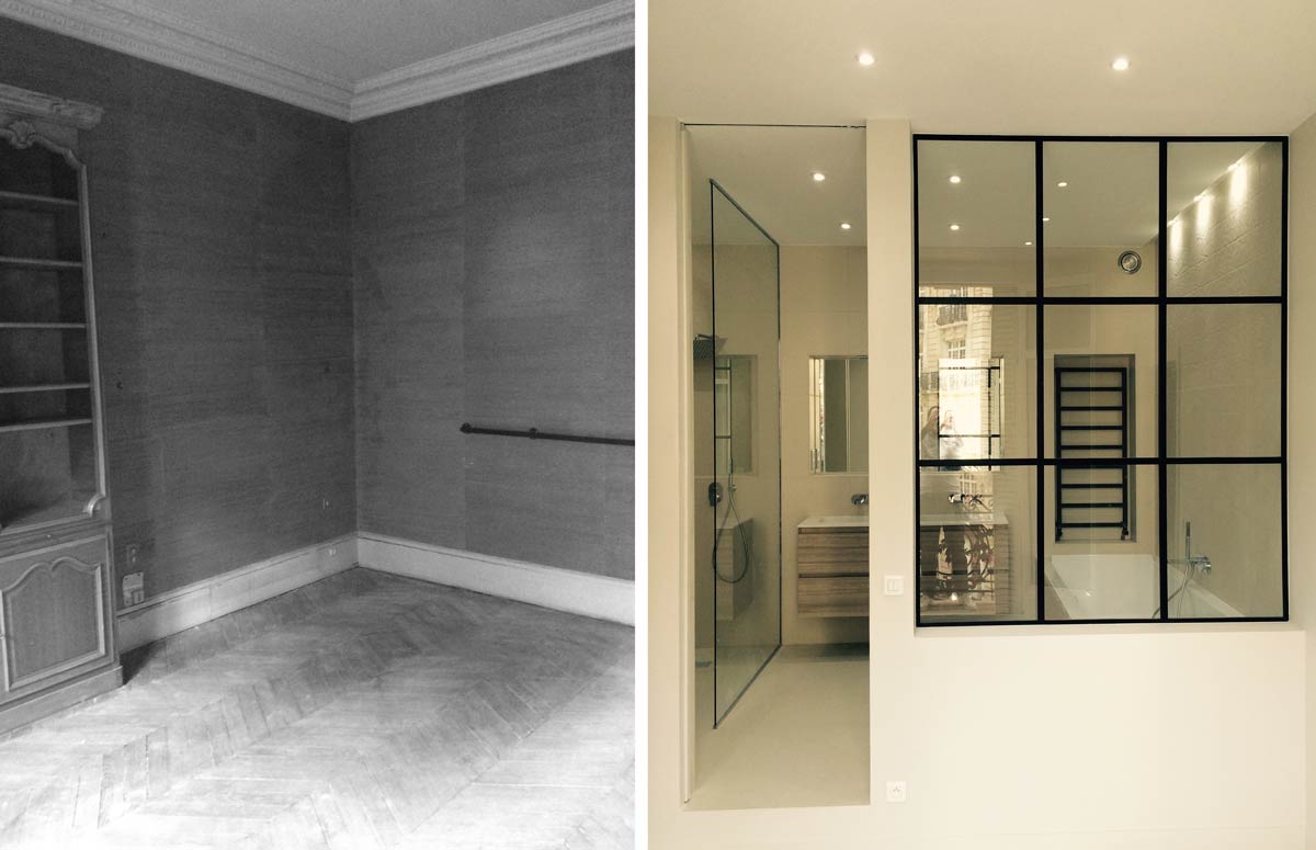 Salle De Bain Cuisine Noumea ~ r novation d un appartement haussmannien de 230m2 cr ateurs d Salle De Bain Cuisine Noumea ~ r novation d un appartement haussmannien de 230m2 cr ateurs d