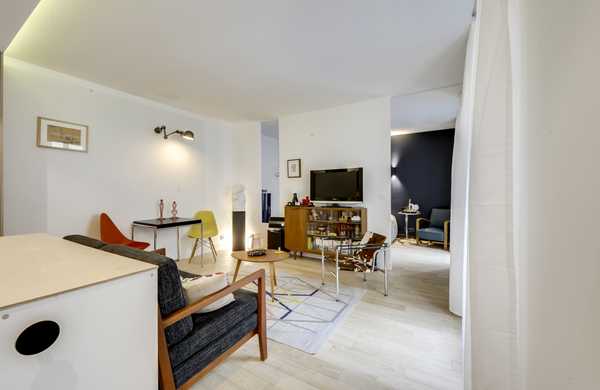 Rénovation complète d'un appartement 2 pièces par un architecte d'intérieur à Toulouse