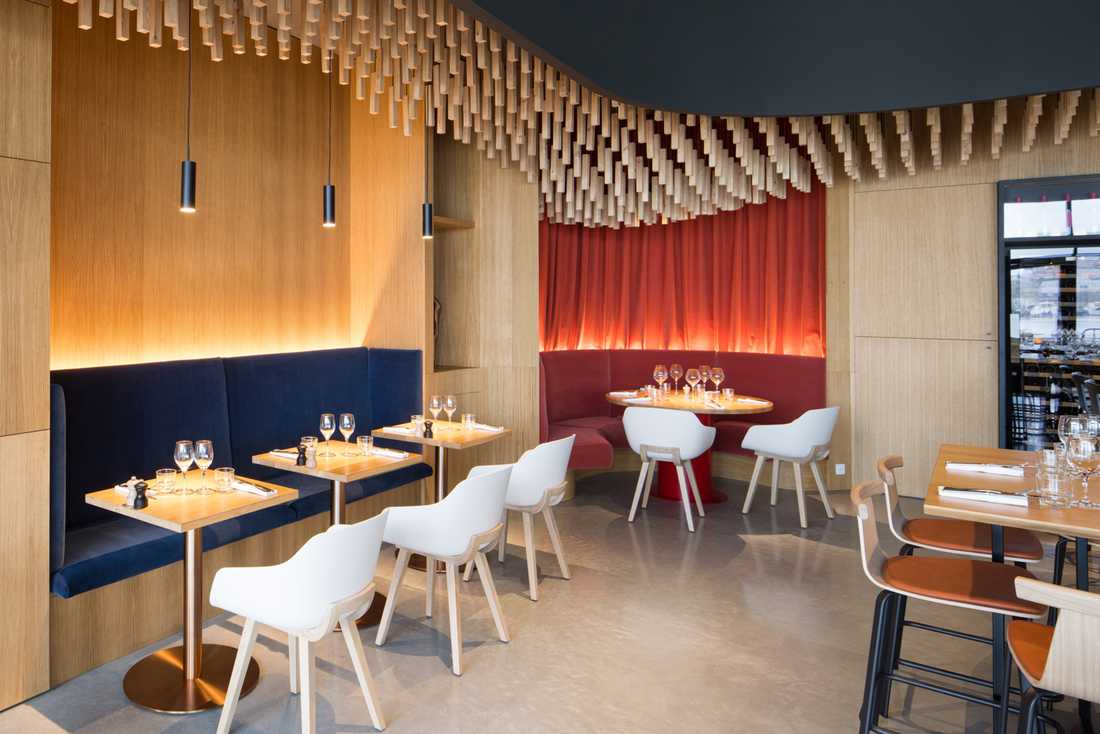 Design intérieur d'un restaurant de la Haute-Garonne