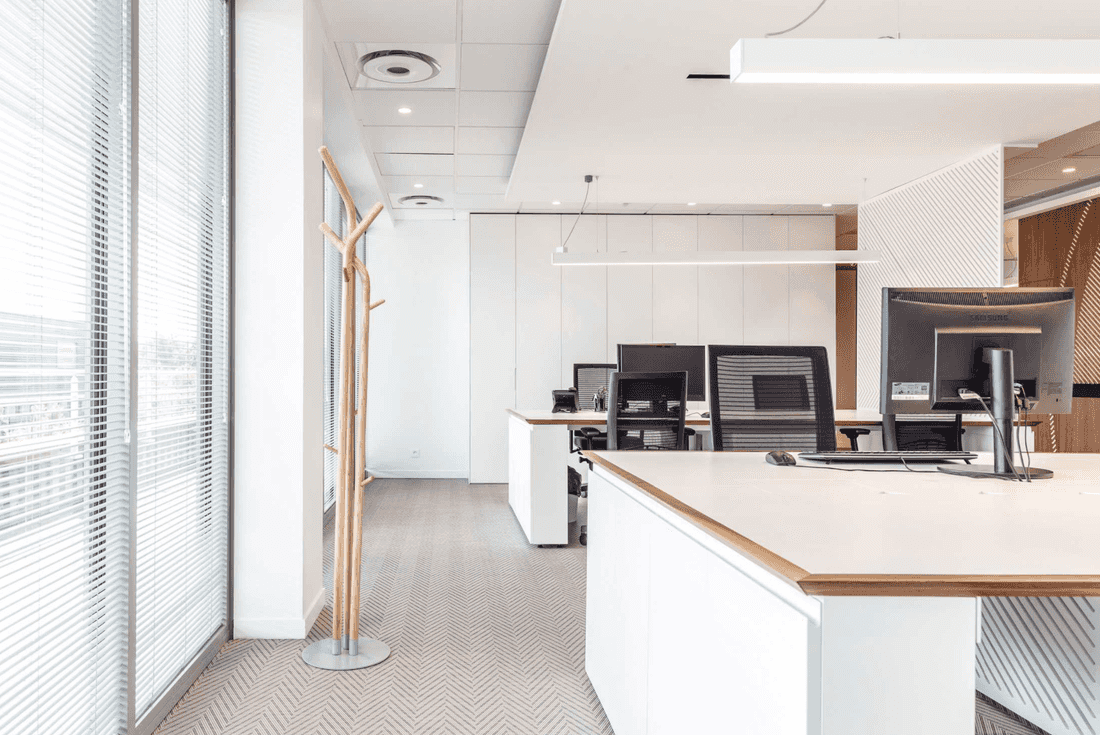 Corporate office space interior design in Toulouse