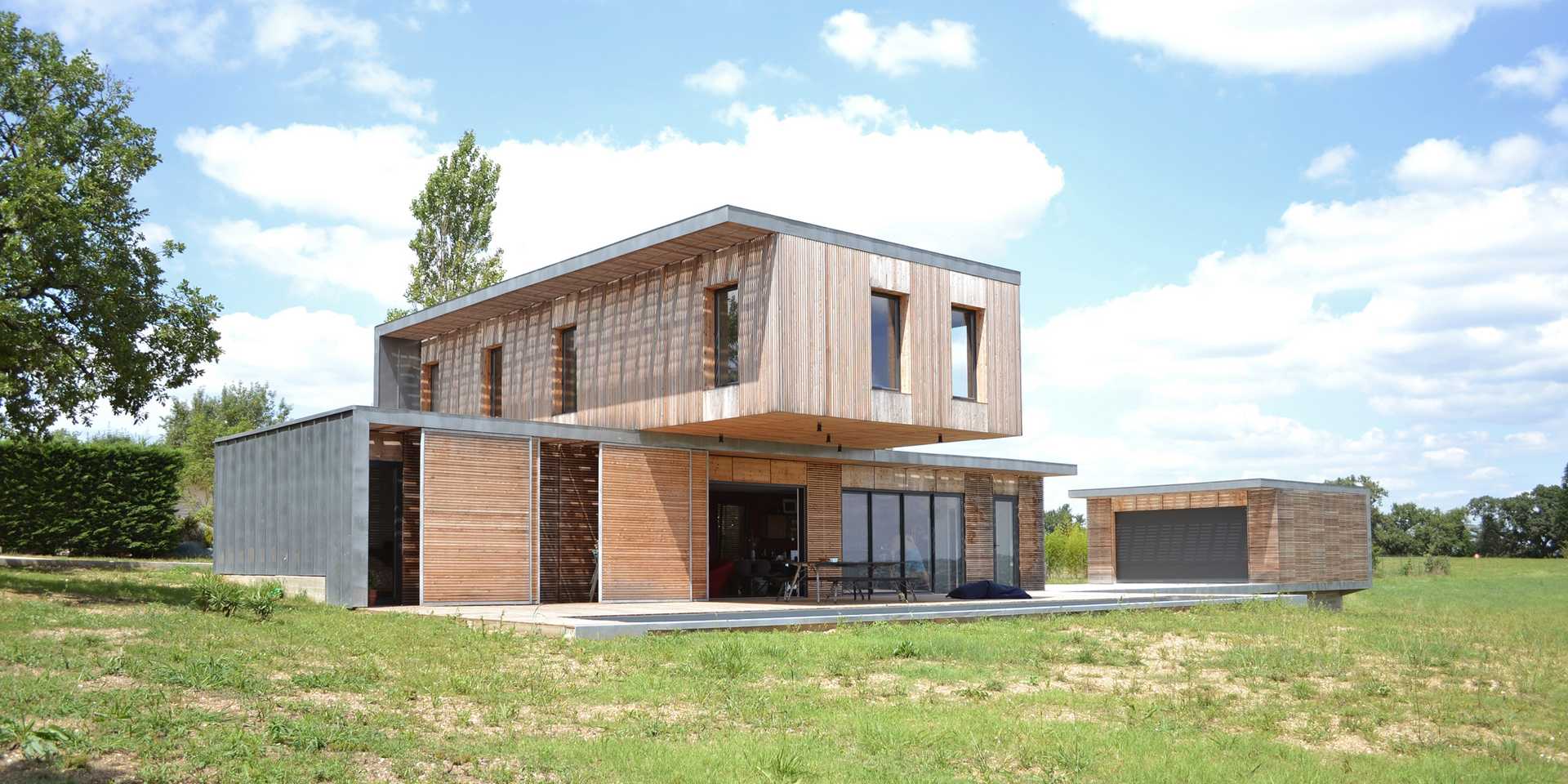 Contemporary loft house conceived by an architect in Toulouse