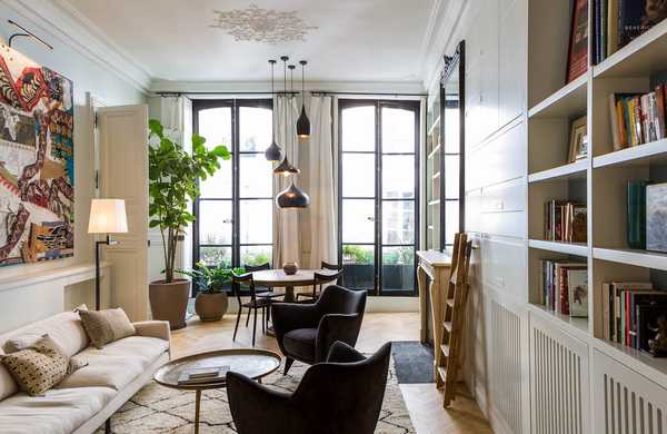 Aménagement d'un appartement haut plafond par un architecte d'intérieur à Toulouse