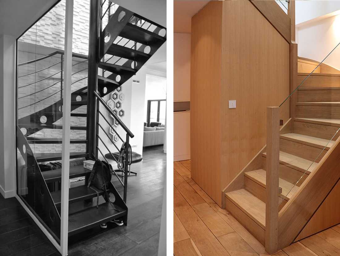 Remplacement d'un escalier interieur par un architecte à Toulouse