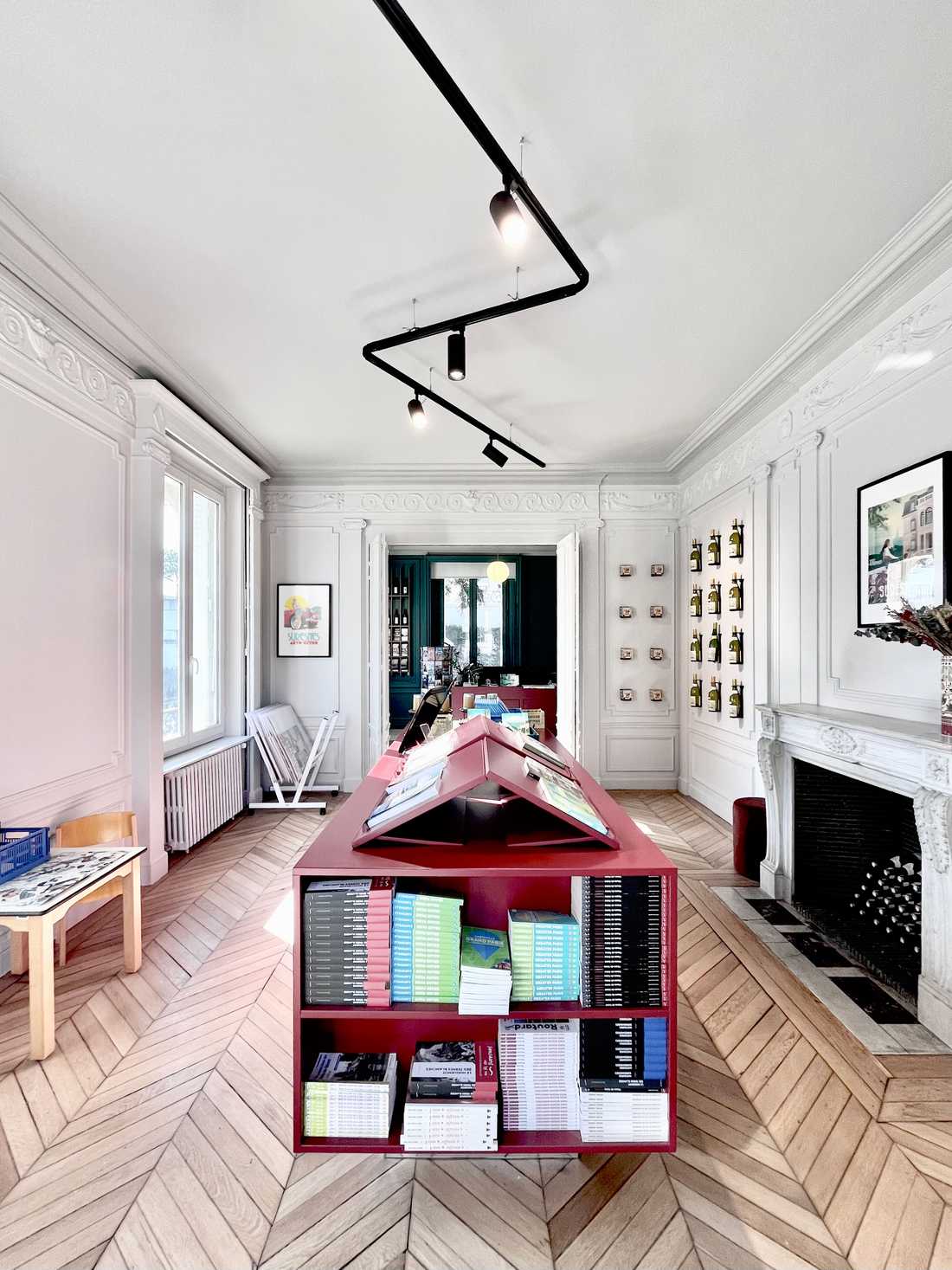 Interior designer redesigns a museum shop in Toulouse