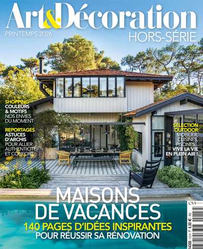 Aménagement d'intérieur dans le magazine Arts & Décoration