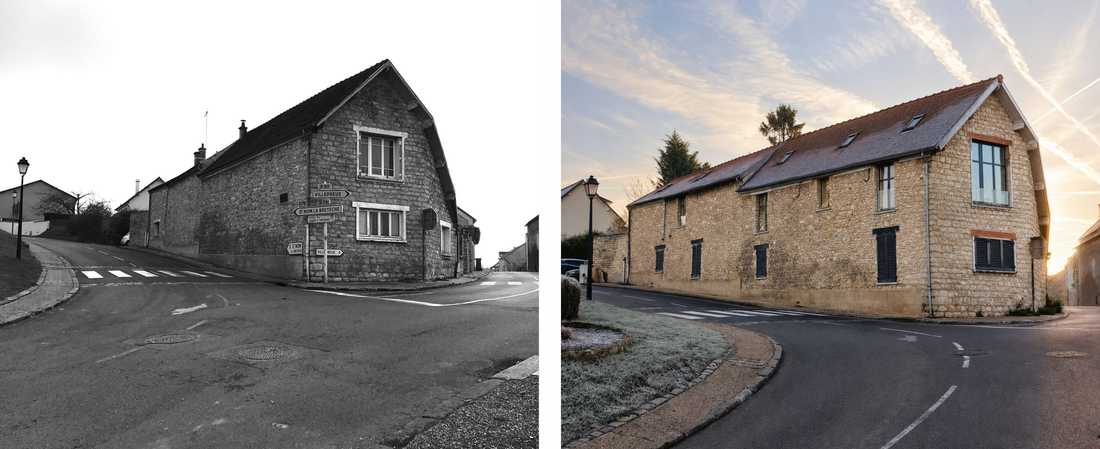 Rénovation d'un corps de ferme par un architecte en Occitanie