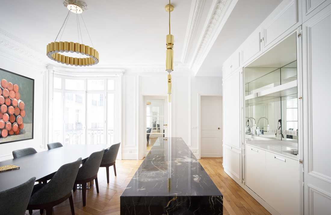Redesign of Haussmannian apartment in Toulouse
