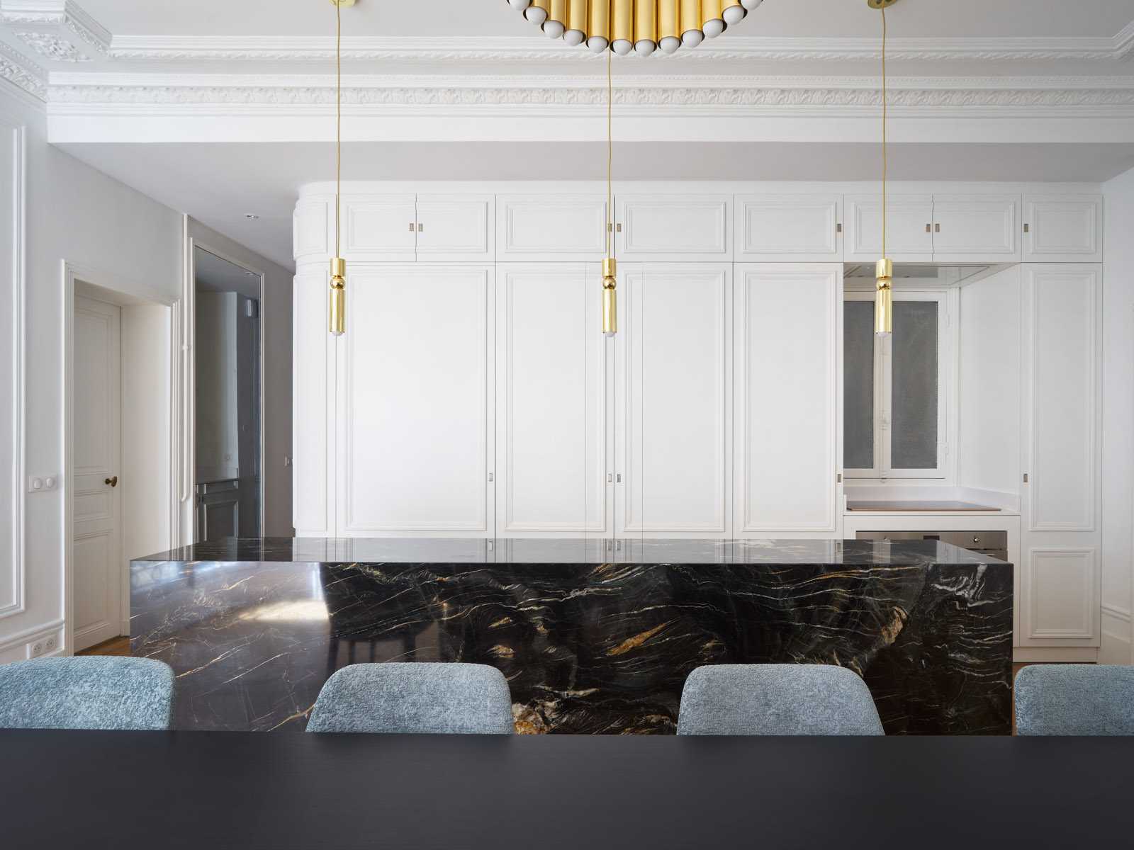 Réaménagement d’un appartement haussmannien par un architecte