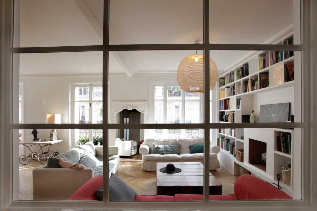 Rénovation d'un appartement haussmannien par architecte d'interieur à Toulouse