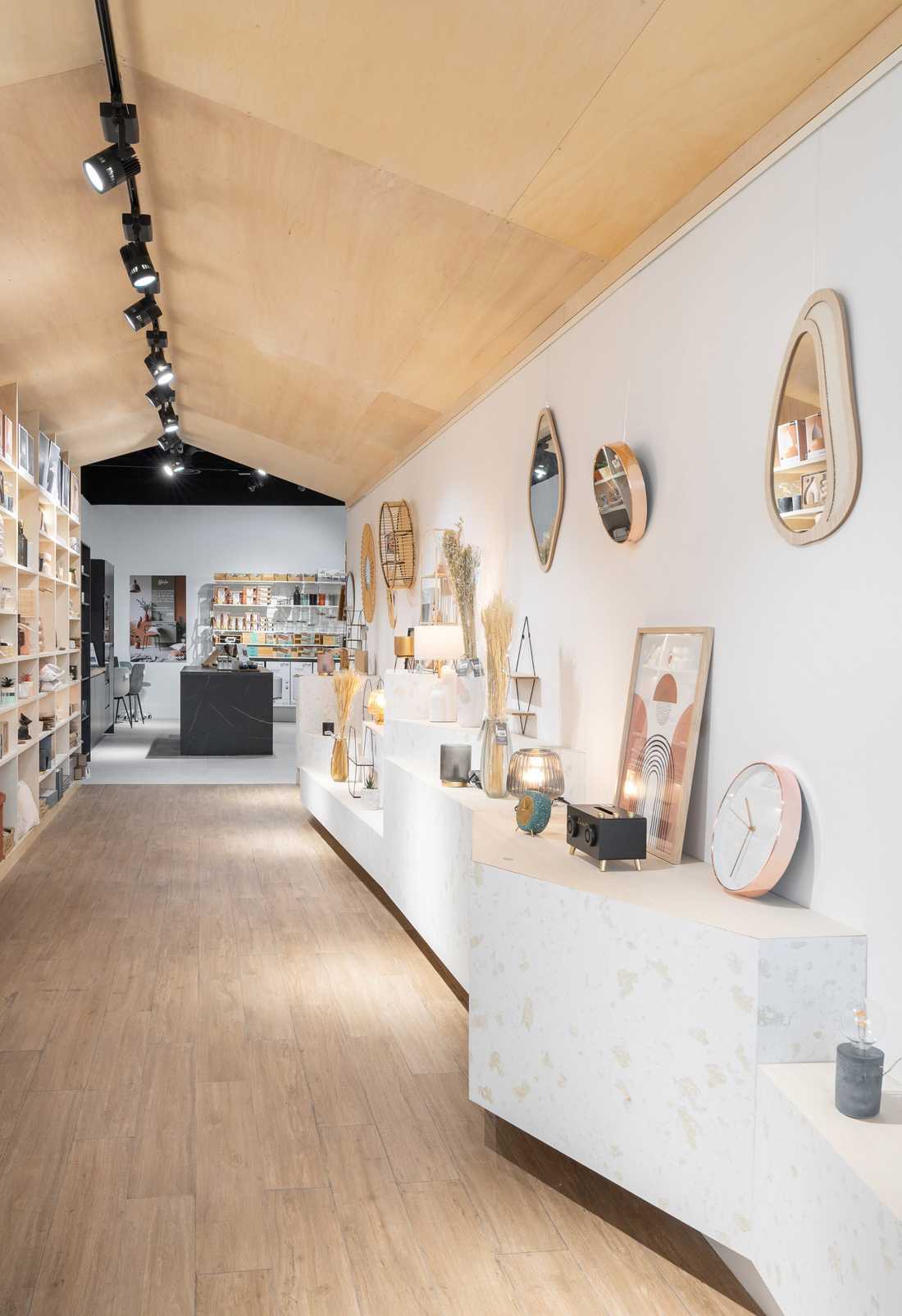 Aménagement d'un showroom par un architecte d'intérieur à Toulouse