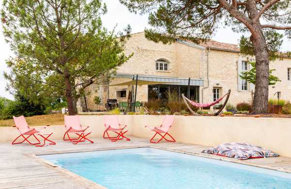 Aménagement du jardin d'une villa - la piscine